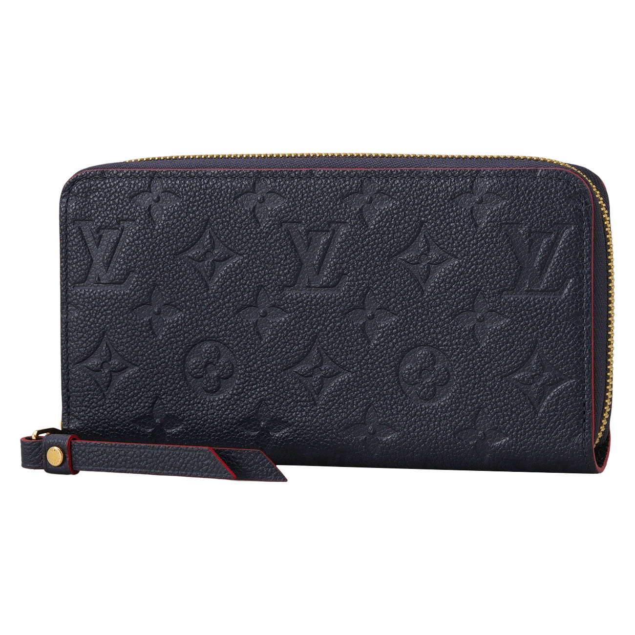 LOUIS VUITTON(USED)루이비통 앙프렝뜨 지퍼 장지갑